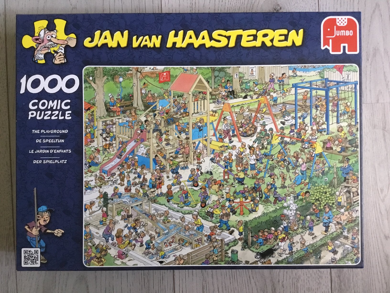 De speeltuin 1000 stukjes., Ophalen of Verzenden, 500 t/m 1500 stukjes, Zo goed als nieuw