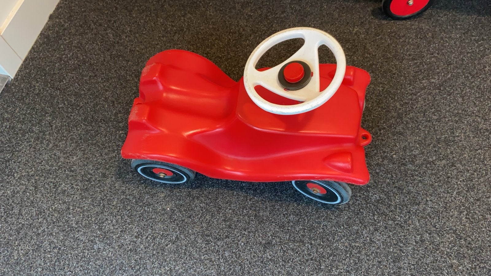 Rode Loopwagen voor Kinderen, Ophalen of Verzenden, Gebruikt, Loopvoertuig