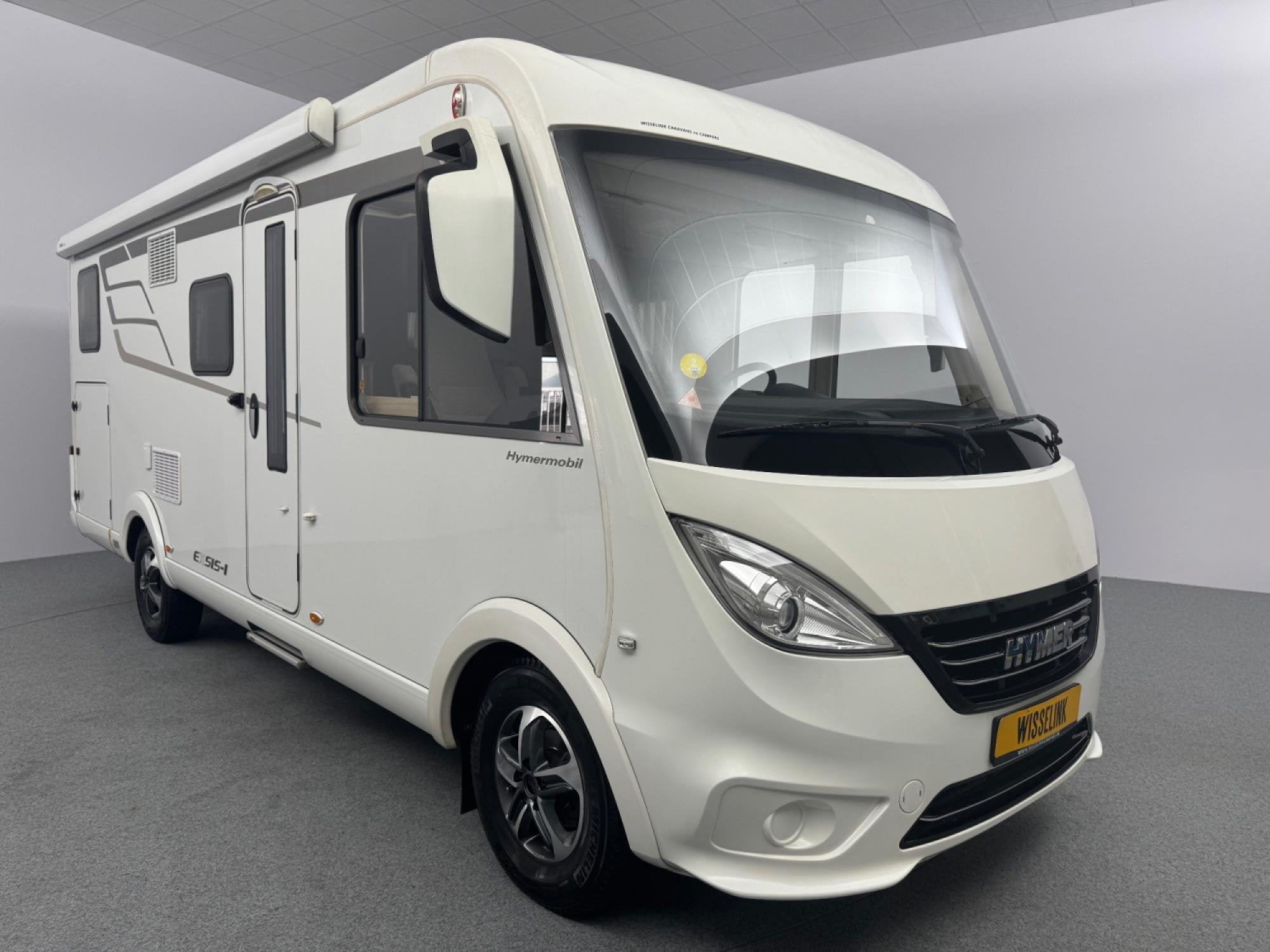 Hymer Exsis-I 588 Enkele bedden Levelsysteem Dakairco, Achteruitrijcamera, Airconditioning, Bedrijf, Diesel