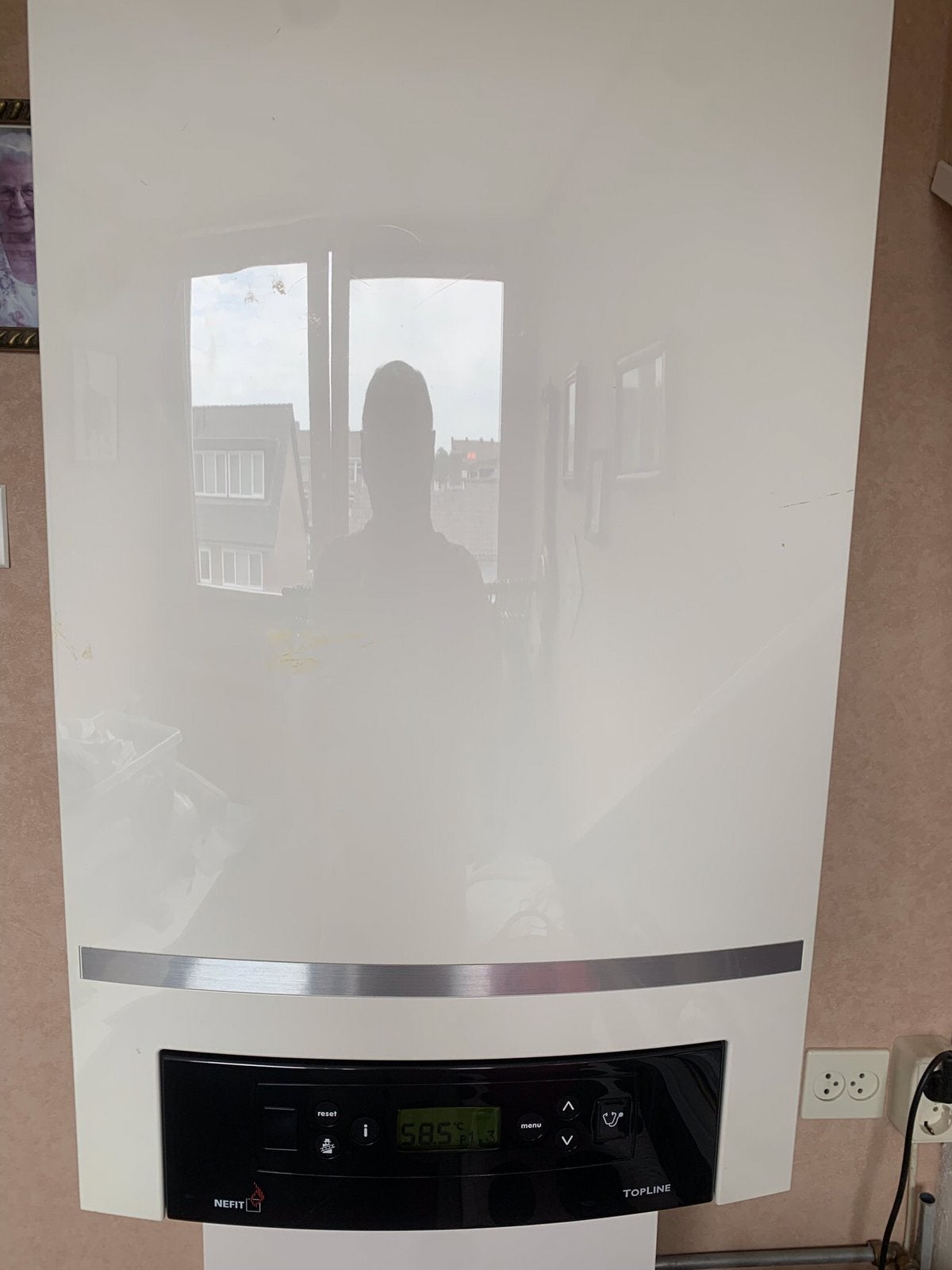 Nefit HR cv ketel, Ophalen, 30 tot 80 cm, Gebruikt, Hoog rendement (Hr)