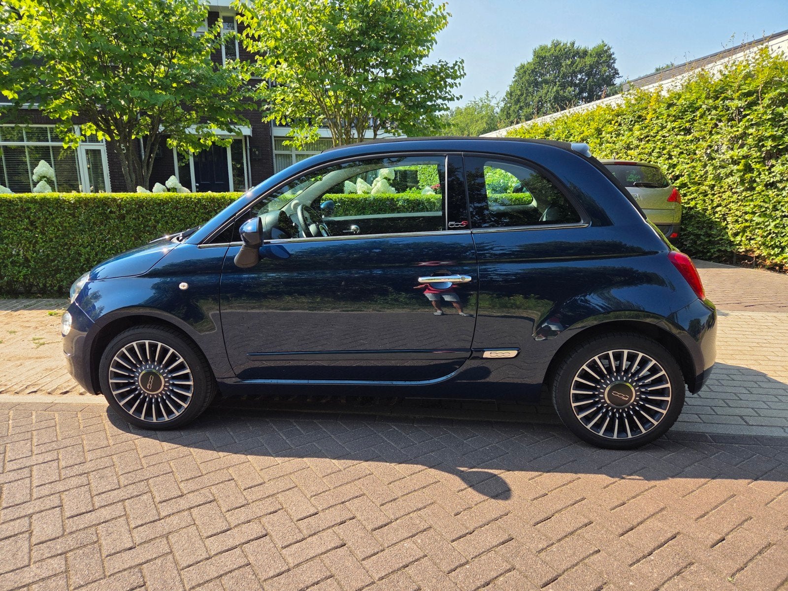 Fiat 500C INCL. Grote beurt & 2 nieuwe banden, Auto's, 31 €/maand, Cabriolet, Origineel Nederlands, Handgeschakeld