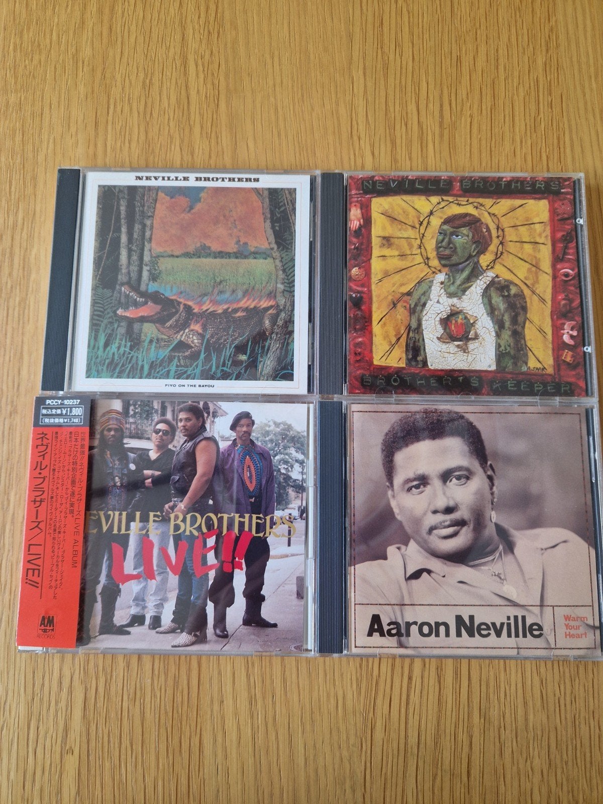 Neville Brothers en Aaron Neville CD's in 1 koop of evt. los, Ophalen of Verzenden, Zo goed als nieuw