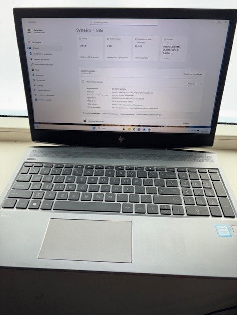 HP Zbook 15v G5 core i7 - 9750, Ophalen, Hp, Met videokaart, Intel® Core™ i7 