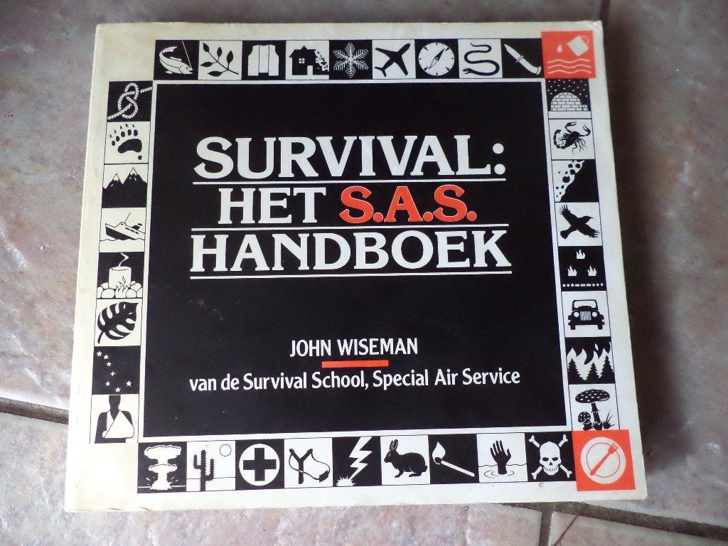 Survival het SAS handboek John Wiseman prepper outdoor, Ophalen of Verzenden, Landmacht, Nederland, Boek of Tijdschrift
