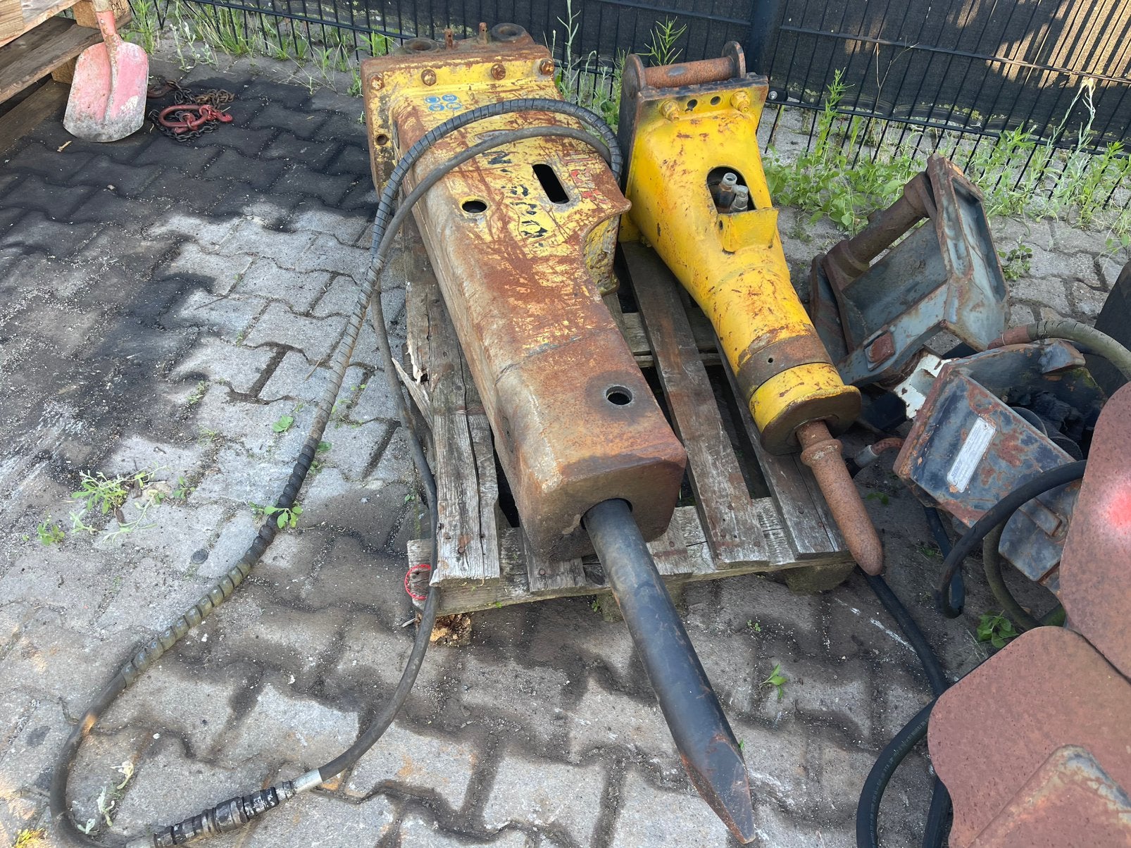 Sloophamers samen €1100,-, Zakelijke goederen, Ophalen of Verzenden, Graafmachine