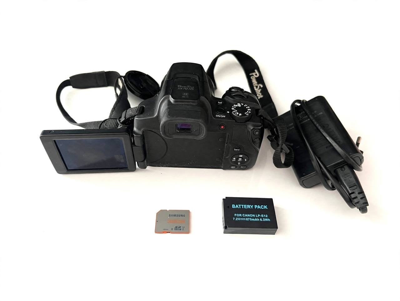 Canon PowerShot SX70 HS bridge camera - Defect/onderdelen, Audio, Tv en Foto, Fotocamera's Digitaal, Canon, Ophalen of Verzenden