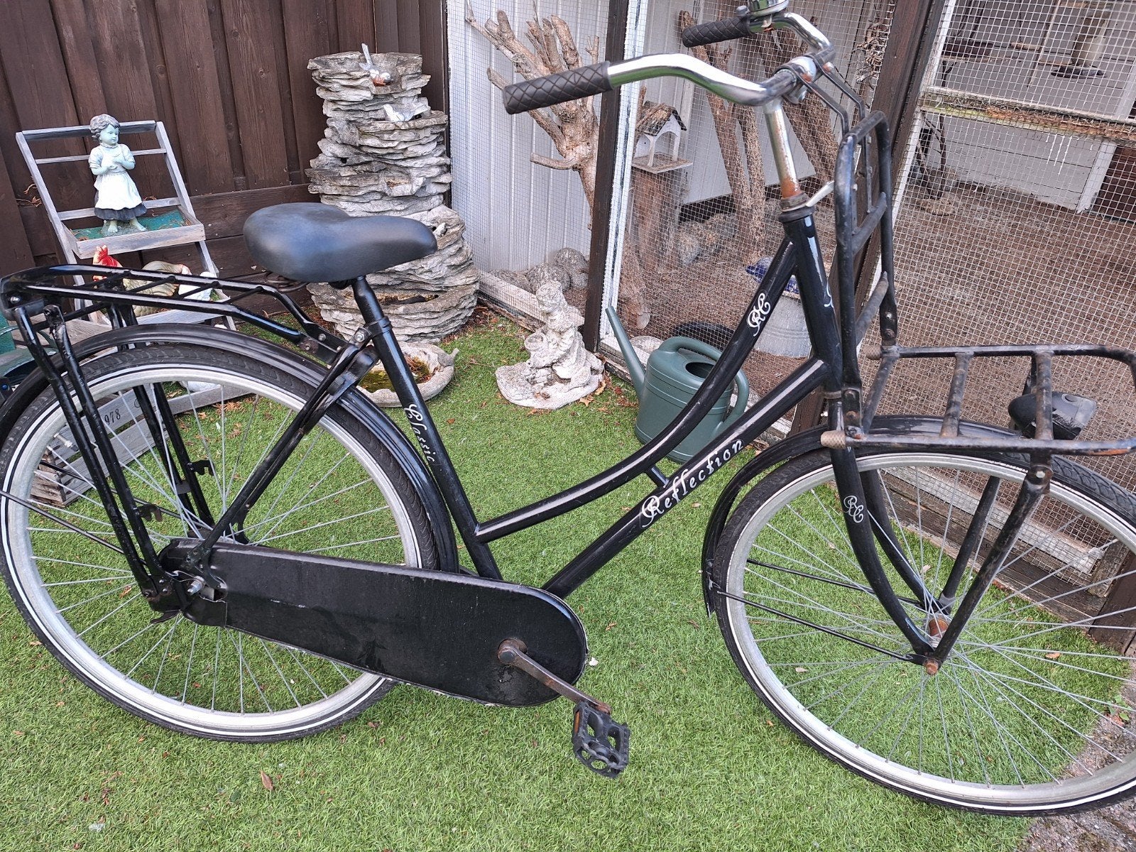 2 x omafiets 28", 53 tot 56 cm, Ophalen, Gebruikt
