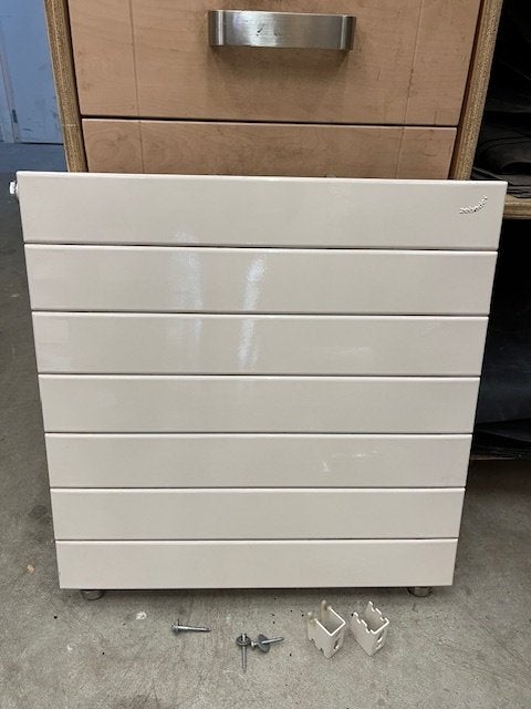 Radiator Pergamon enkele plaat, Ophalen, 30 tot 80 cm, Gebruikt, Radiator