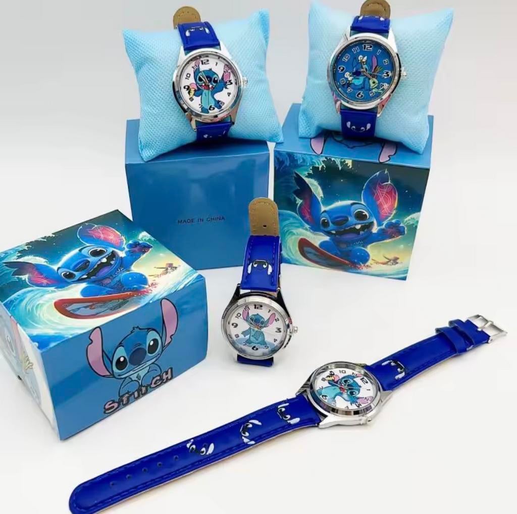 Partijverkoop 20x Stitch Horloges - Nieuw in Doos, Sieraden, Tassen en Uiterlijk, Horloges | Kinderen, Nieuw, Jongen of Meisje
