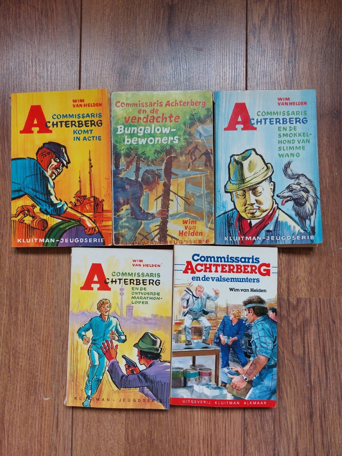 Wim van Helden - Commissaris Achterberg (5 boeken), Ophalen of Verzenden, Gelezen, Wim van Helden, Fictie