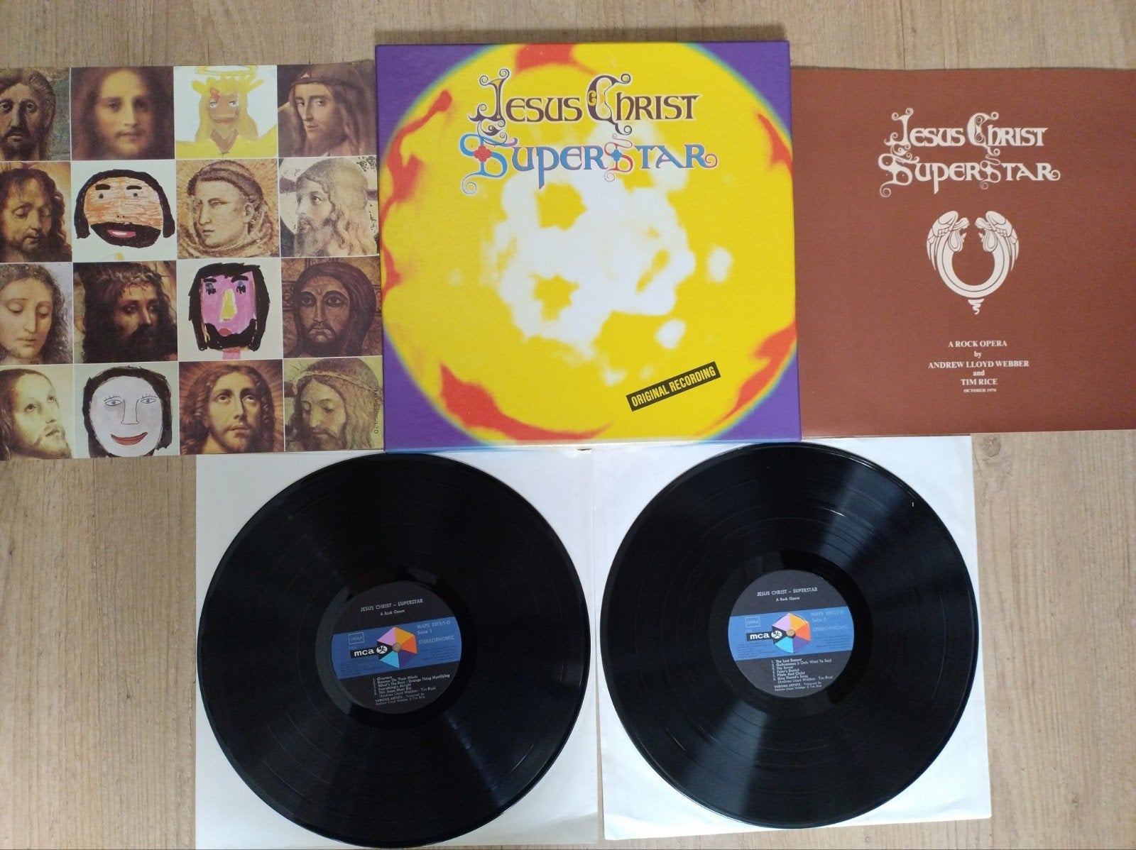 Jesus Christ Superstar - boxset: A Rock Opera Dubbel-LP, Inclusief boekje, Rock, Gebruikt, Ophalen of Verzenden