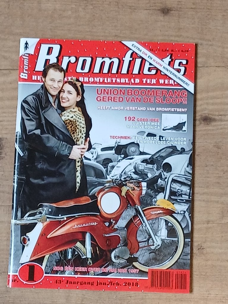 Bromfiets, Ophalen of Verzenden, Gelezen, Overige typen