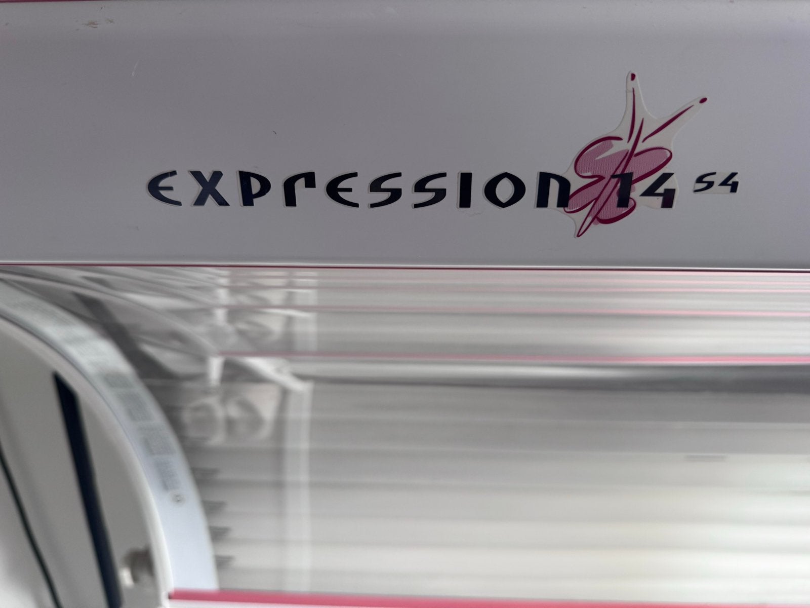 Zonnebank Alisun Expression 14 S4 - Enkelzijdig, Ophalen, Gebruikt, Zonnebank enkelzijdig, 10 tot 15 lampen