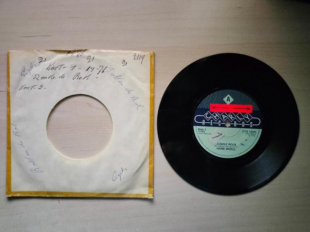 Hank Mizell - Jungle Rock / When i'm in your arms, Gebruikt, 7 inch, Single, Ophalen of Verzenden