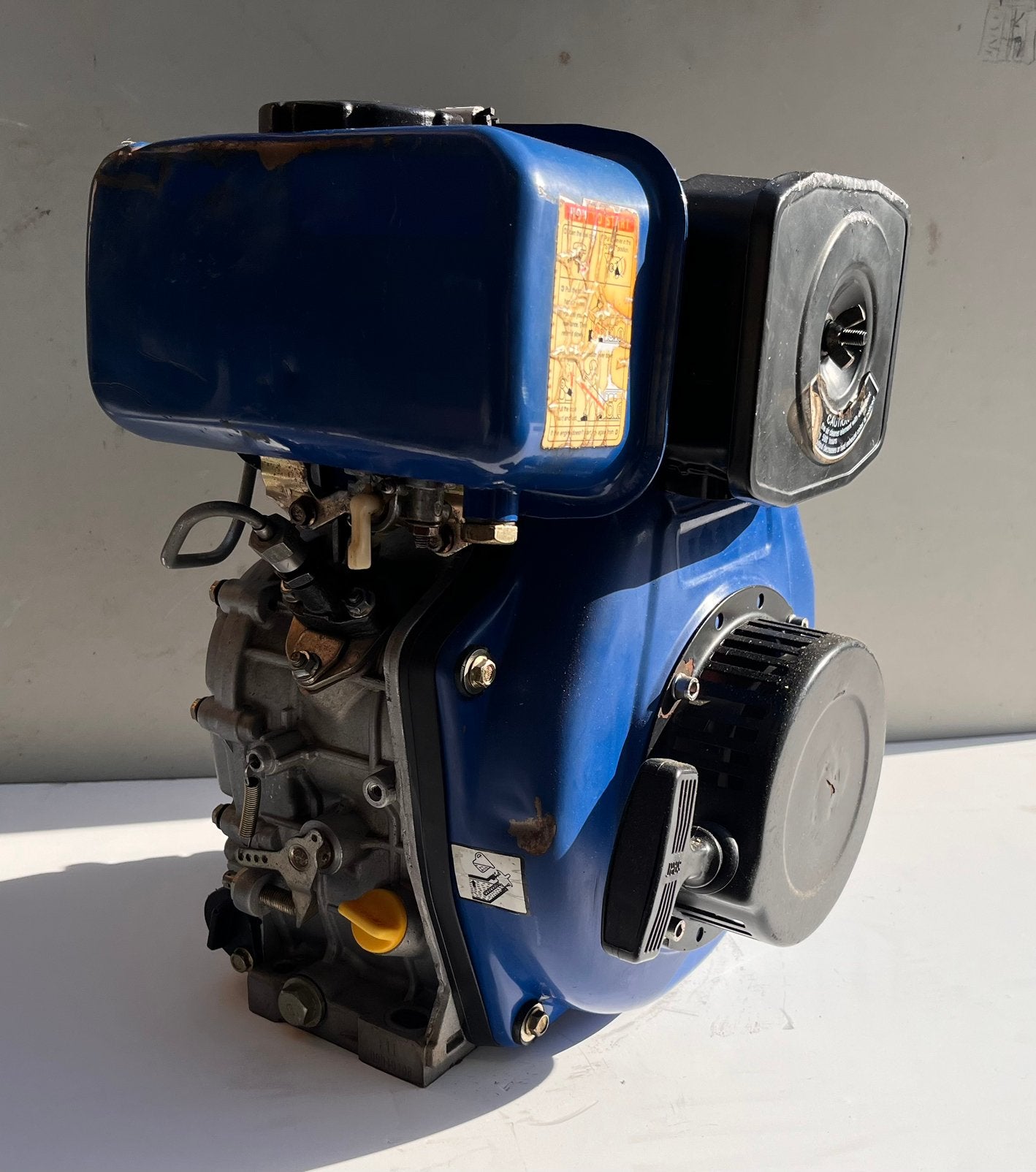 Stationaire Dieselmotor model 170F, Doe-het-zelf en Verbouw, Ophalen, Zo goed als nieuw