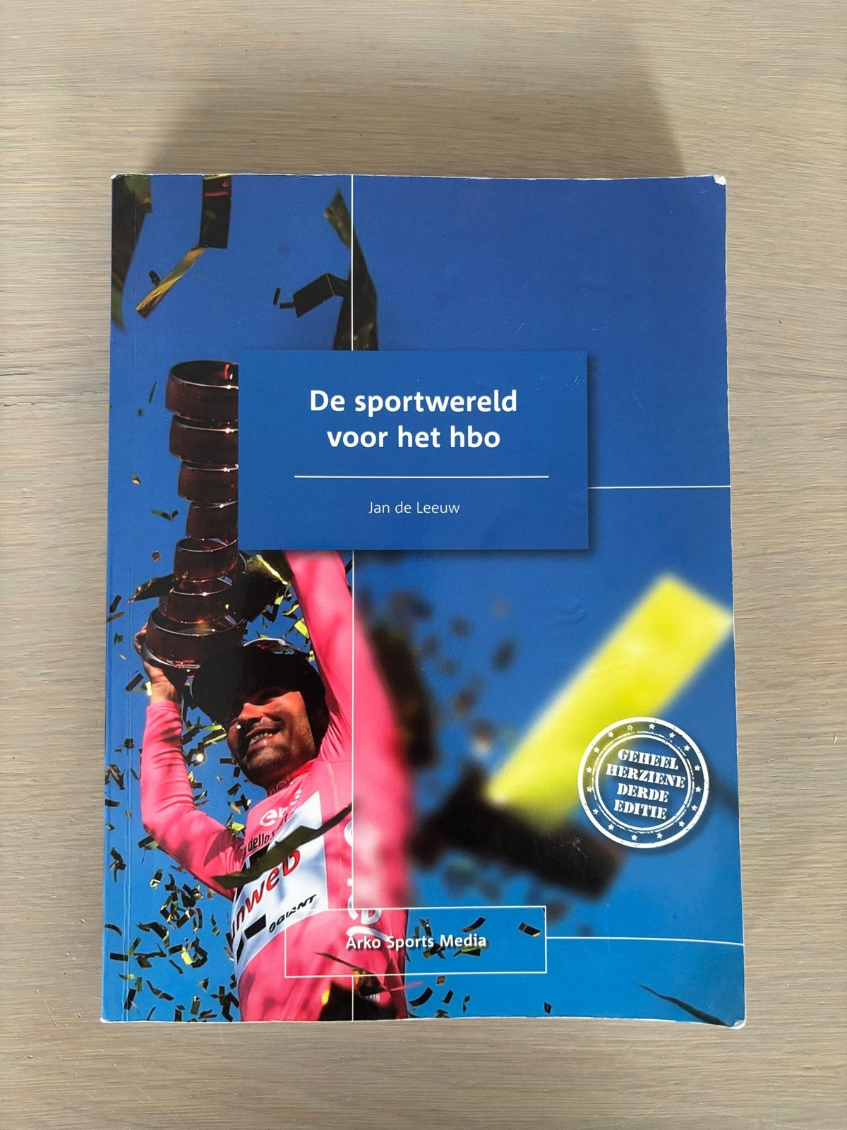 De Sportwereld voor het HBO - Jan de Leeuw (3e editie), Boeken, Ophalen, Zo goed als nieuw, Overige sporten