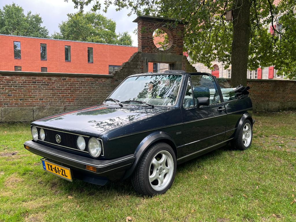 Volkswagen Golf 1.8 GLI Cabriolet, Auto's, Voorwielaandrijving, 4 cilinders, Cabriolet, Blauw