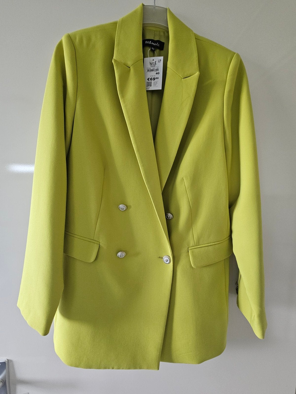 MS Mode Blazer Maat 40 - Nieuw met kaartjes, Maat 38/40 (M), Nieuw, Ophalen of Verzenden, Jasje