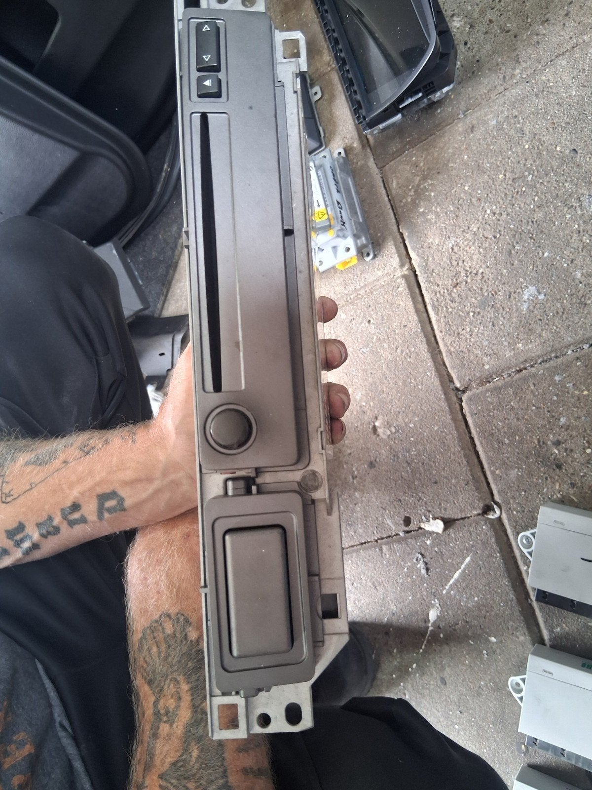 BMW E65 Radio CD-speler met telefoonmodule, Auto diversen, Autoradio's, Gebruikt, Ophalen of Verzenden