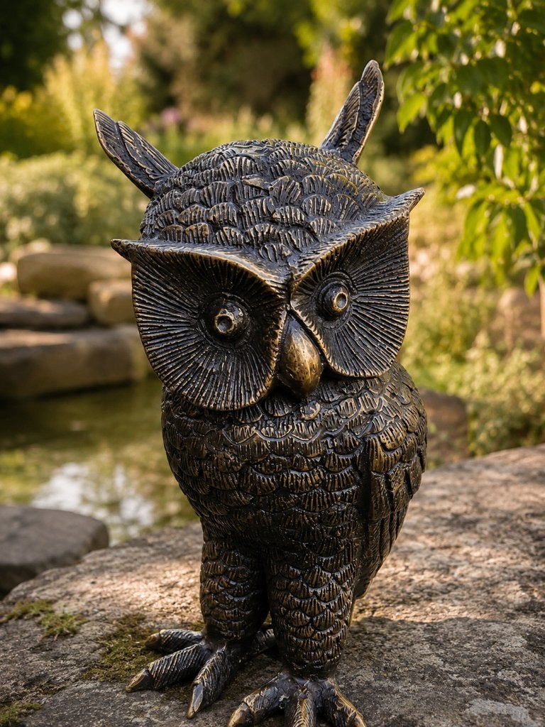 RANSUIL / BRONZEN BEELD / UIL, Dierenbeeld, Nieuw, Info@huisentuindecoratiemarie.nl, Huis en tuin decoratie marie