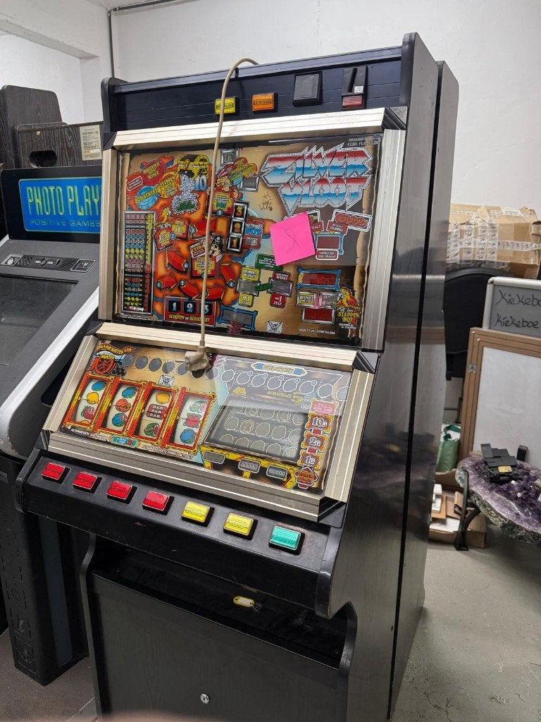 Zilvervloot Gokautomaat, Verzamelen, Euro, Ophalen, Gebruikt, Met sleutels