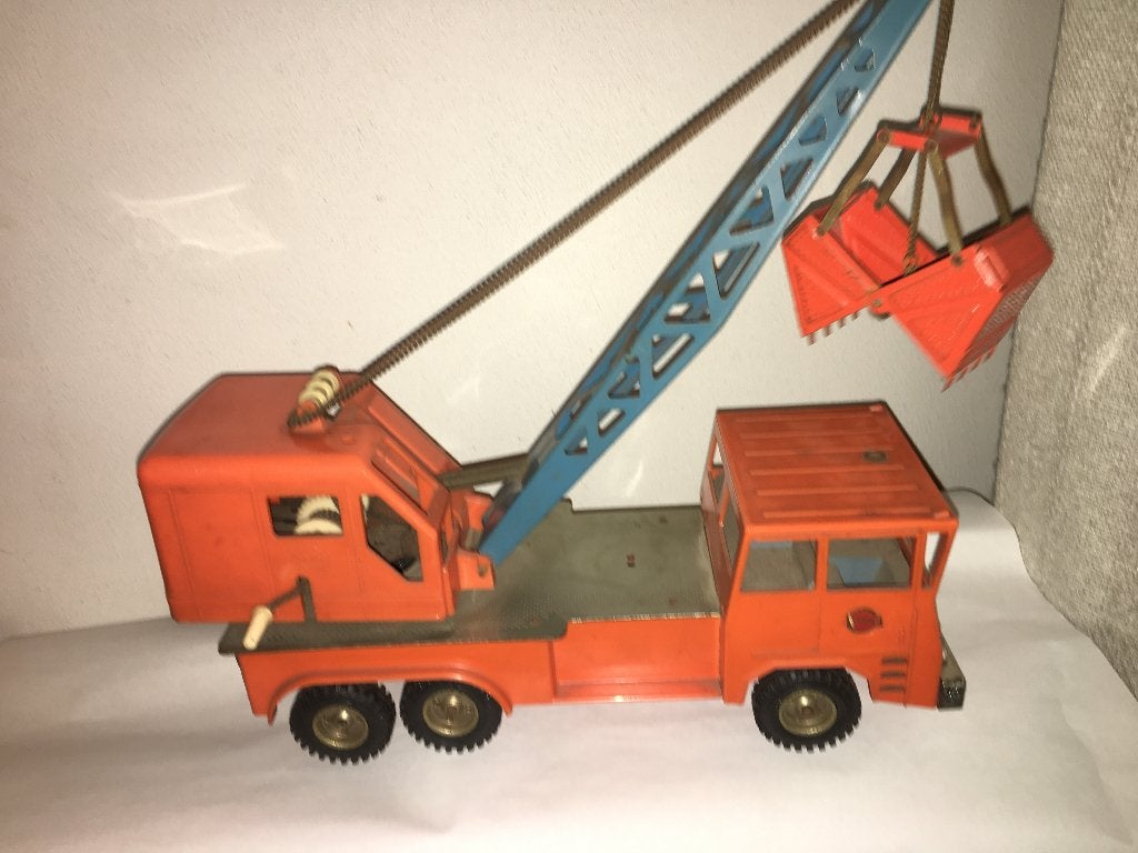 Faun grote kraan vrachtwagen van metaal en kunststof Gama, Ophalen of Verzenden, Zo goed als nieuw, Bus of Vrachtwagen