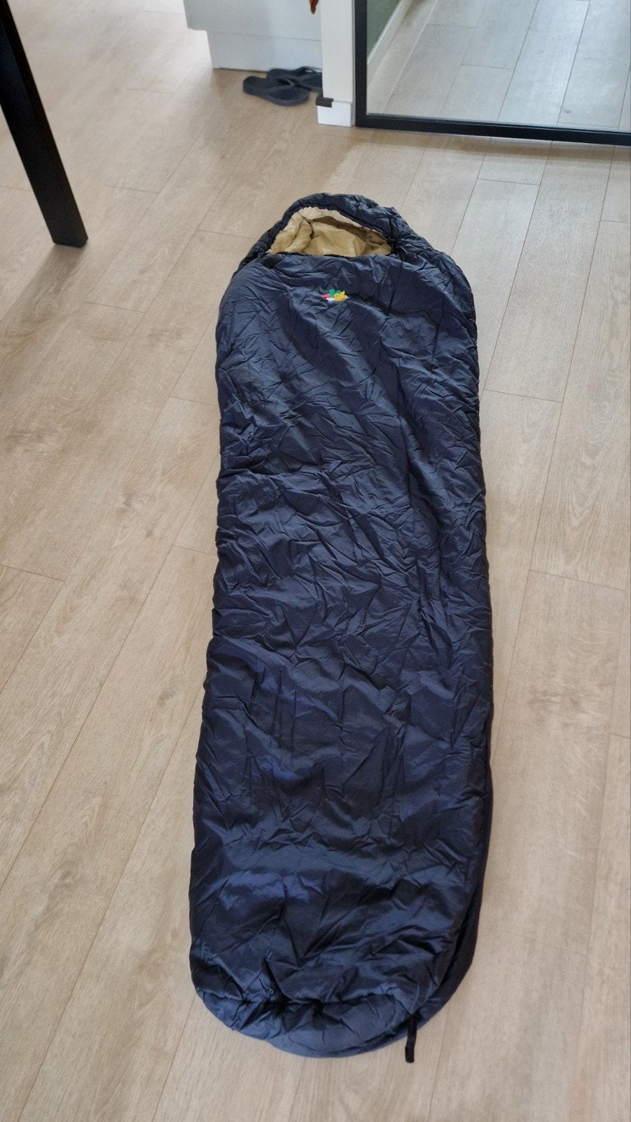 Slaapzak mummy, Ophalen, Gebruikt