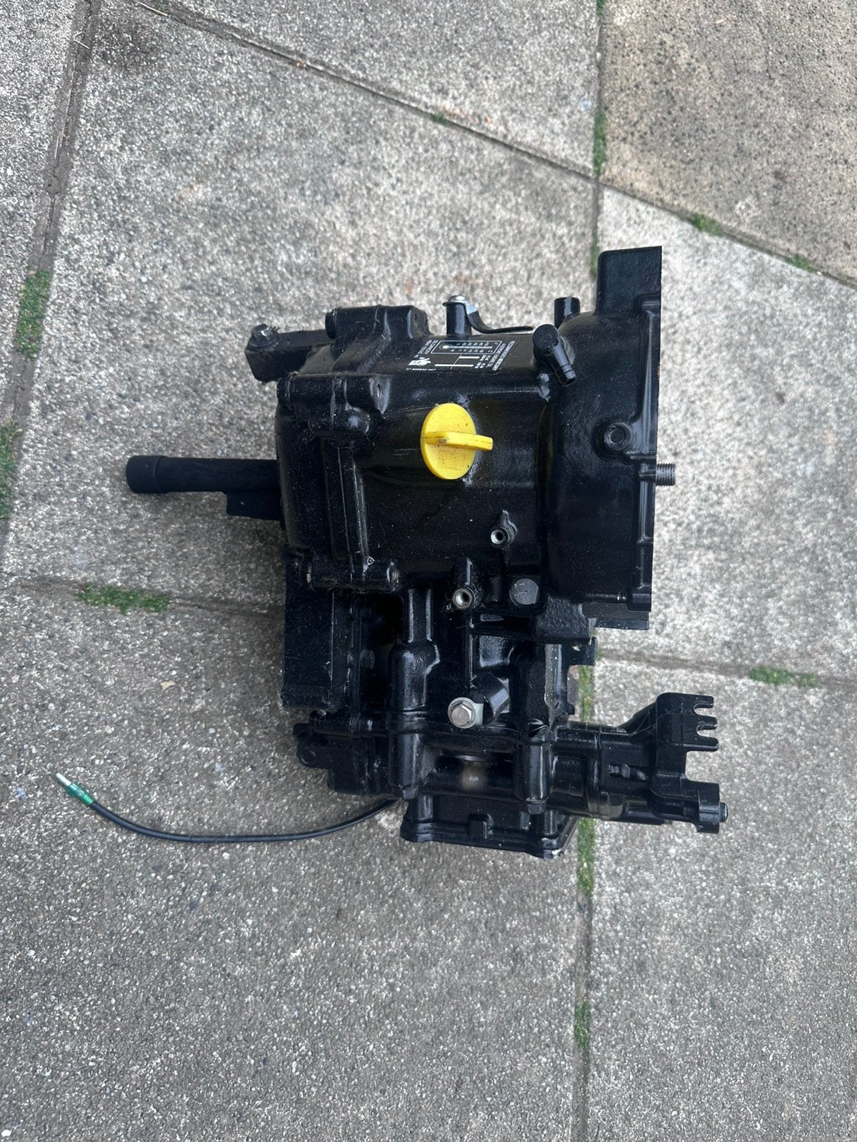 Mercury 4/5/6 pk motorblok voor onderdelen., Watersport en Boten, Ophalen, Gebruikt, Motor en Techniek, Motorboot