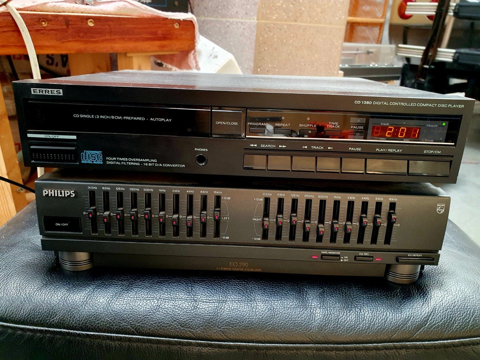 philips CD & Equalizer, Ophalen of Verzenden
