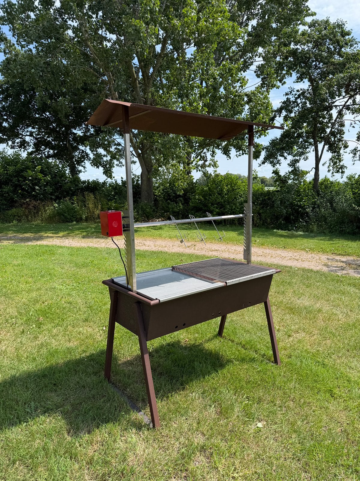 Complete BBQ| Grill | Draaispit in één voor deze zomer!, Ophalen, Gebruikt, Met accessoires