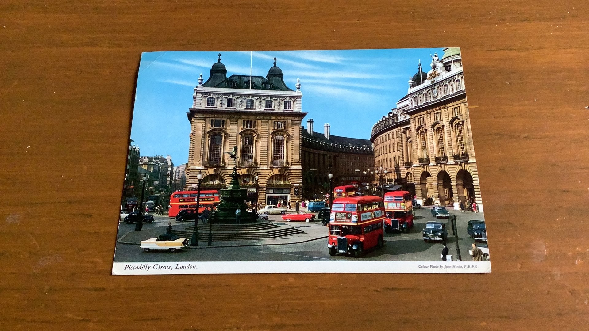 Engeland.   Piccadilly Circus Londen, Ophalen of Verzenden, 1960 tot 1980, Gelopen, Engeland