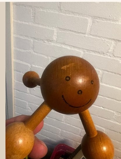 Houten massage bol, Ophalen of Verzenden, Zo goed als nieuw, Apparaat