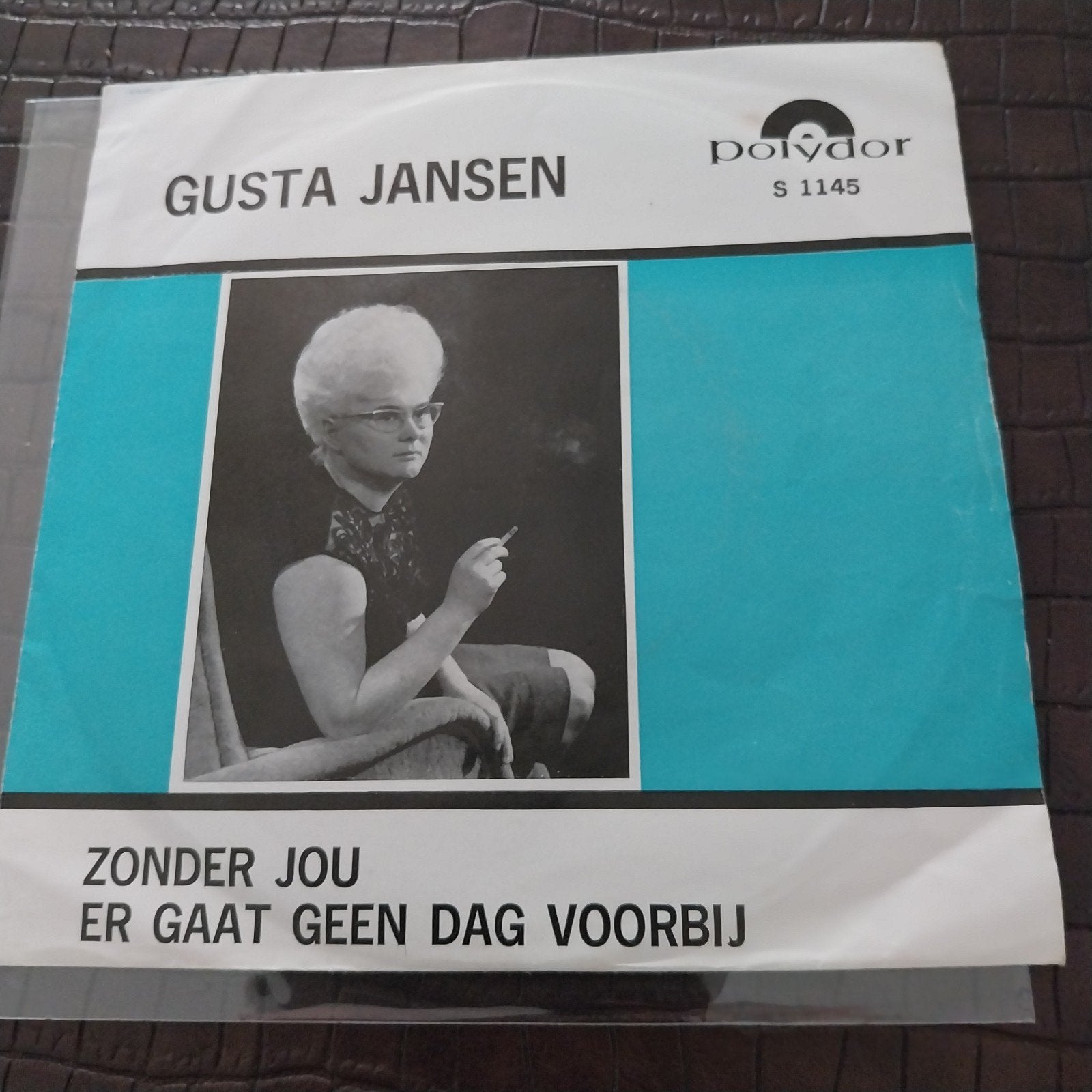 Gusta Jansen - Zonder Jou / Er Gaat Geen Dag Voorbij (Vinyl), Gebruikt, 7 inch, EP, Nederlandstalig