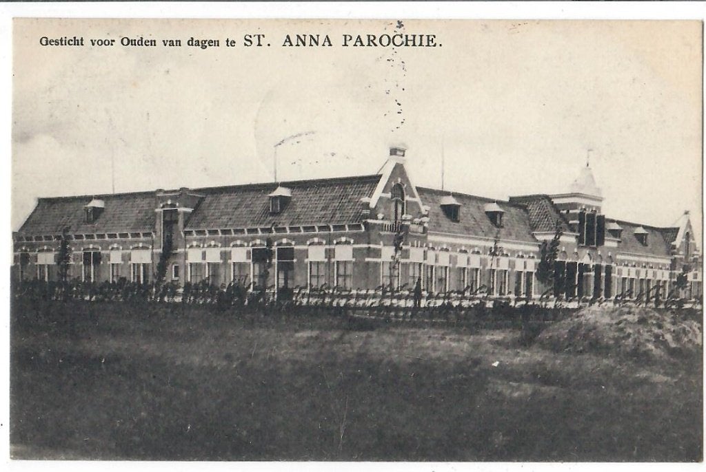 St. Anna Parochie - Gesticht voor Ouden van dagen, Verzenden, Voor 1920, Gelopen, Friesland