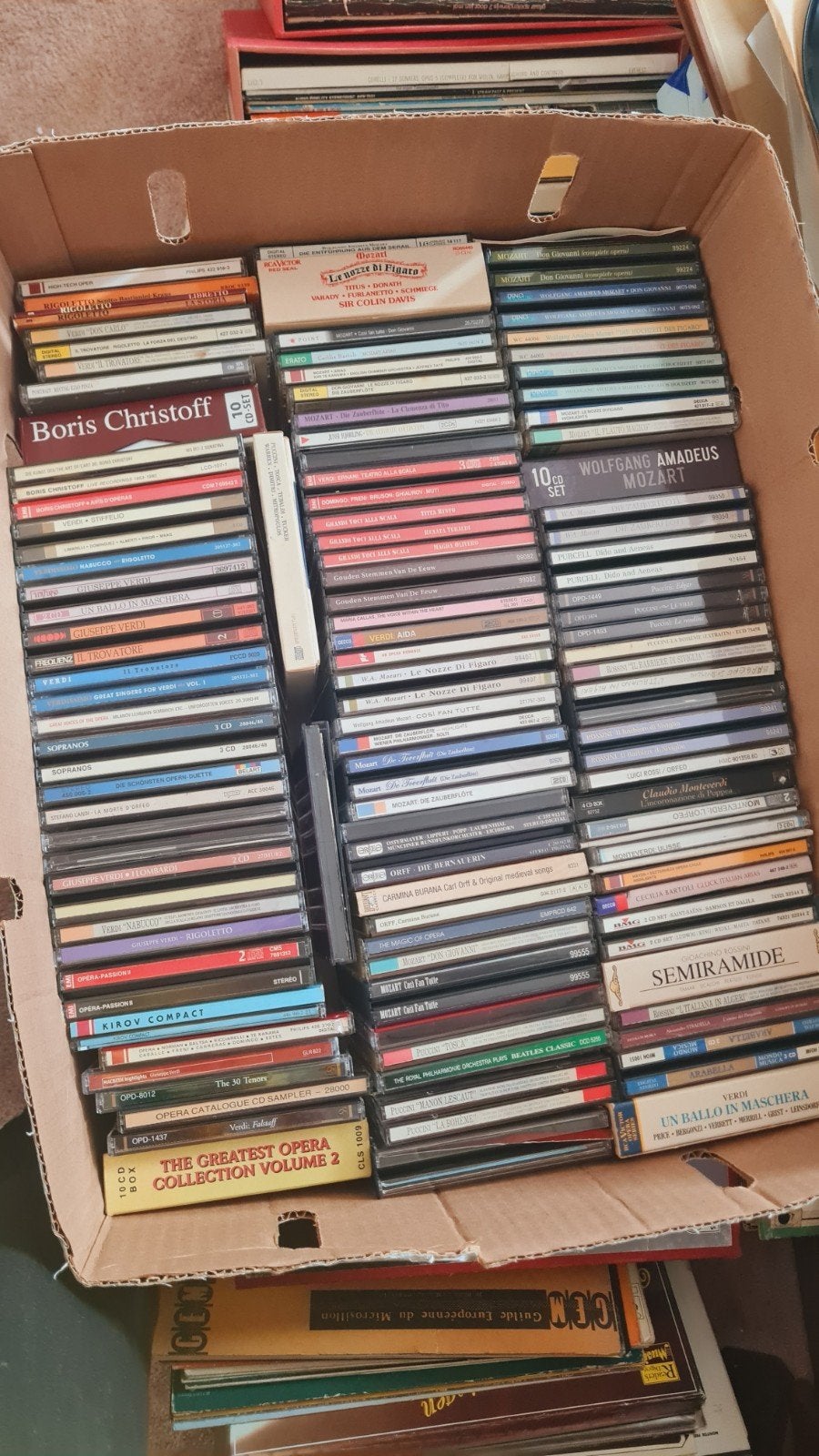 Ongeveer 130 opera cd's. Deel 2, Cd's en Dvd's, Cd's | Klassiek, Ophalen of Verzenden, Romantiek, Gebruikt, Opera of Operette