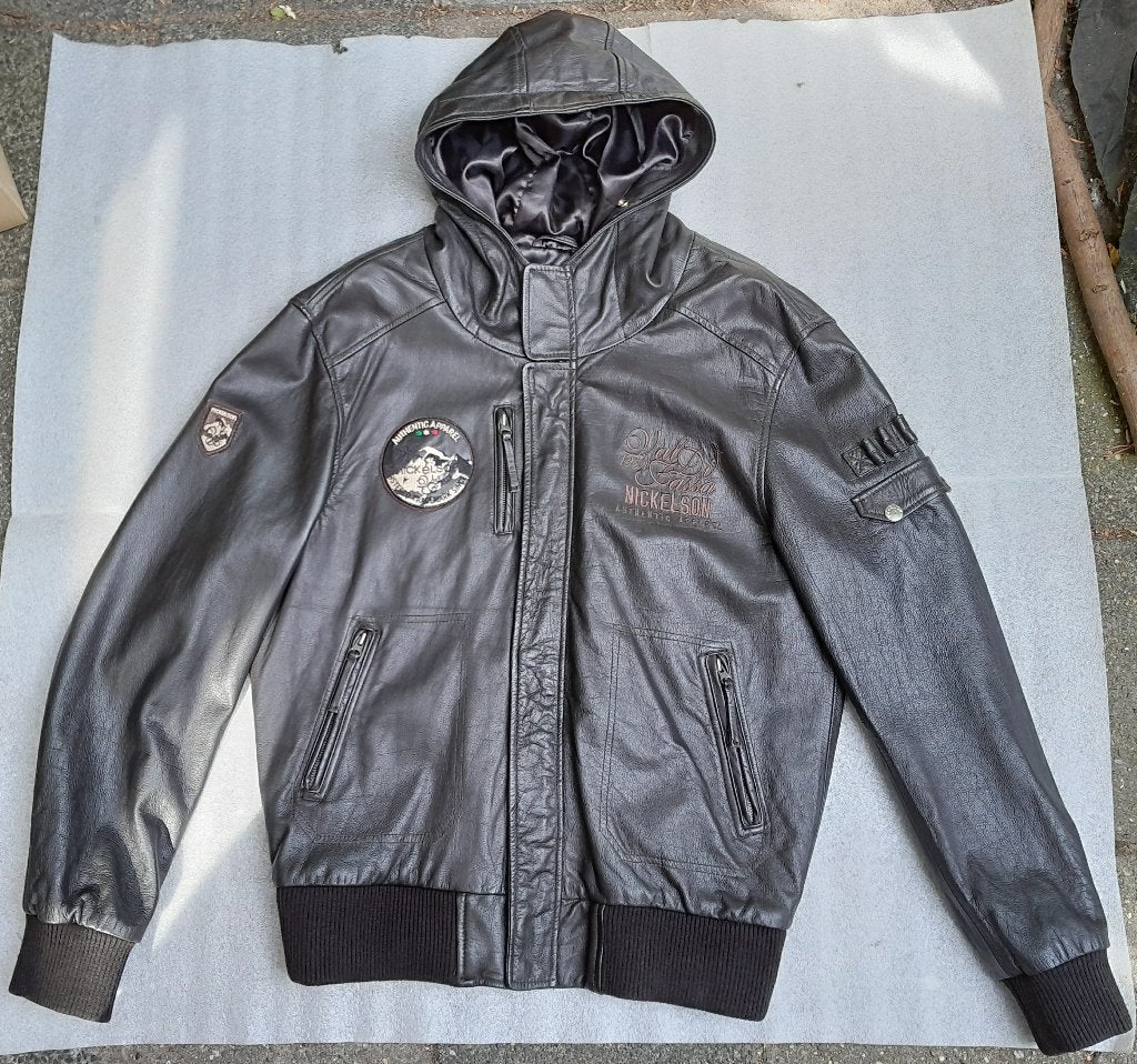 Nickelson leren jack xxl, Bruin, Verzenden, Nickelson, Overige maten