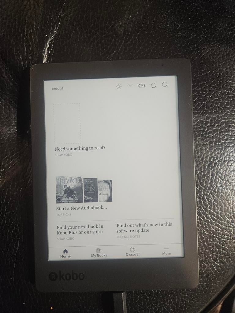 Kobo aura e-reader - Zo goed als nieuw, Computers en Software, E-readers, 8 GB, 6 inch of minder, Kobo, Ophalen of Verzenden