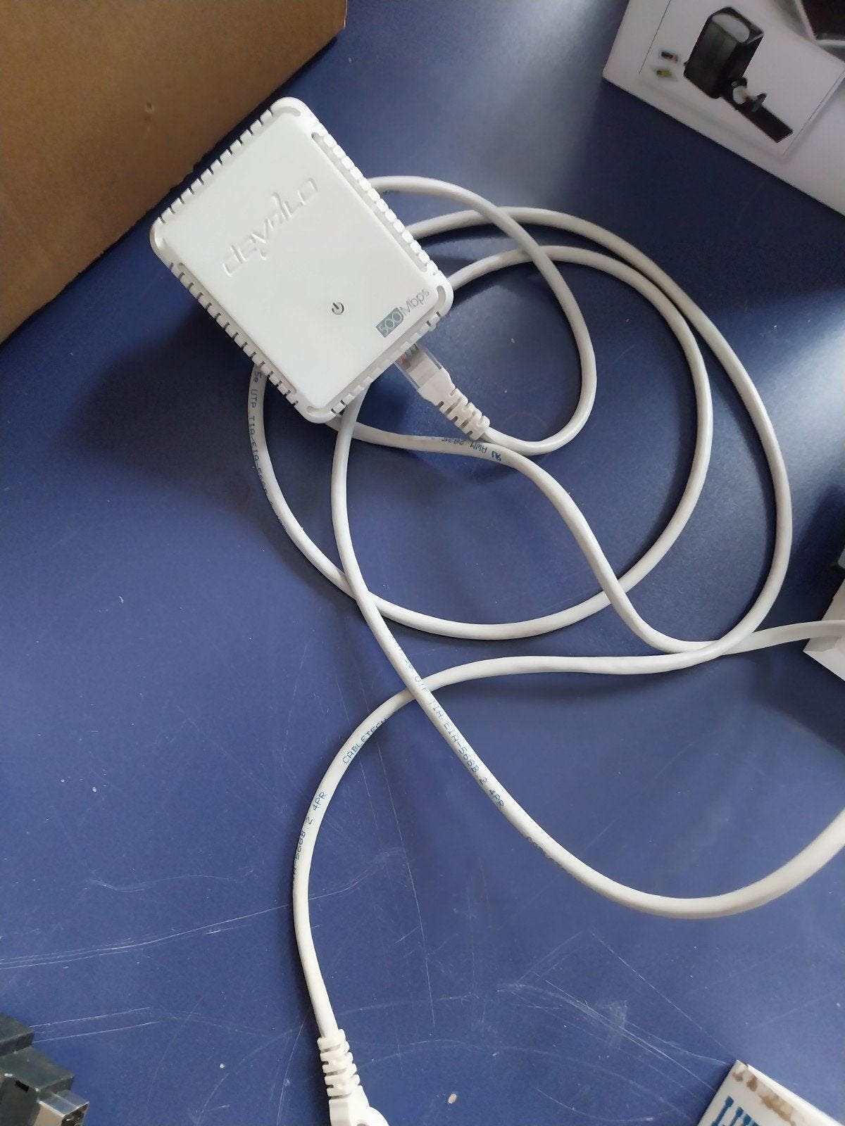 Devolo dLAN 500 duo Powerline Adapter, Ophalen, Zo goed als nieuw, Router, Devolo