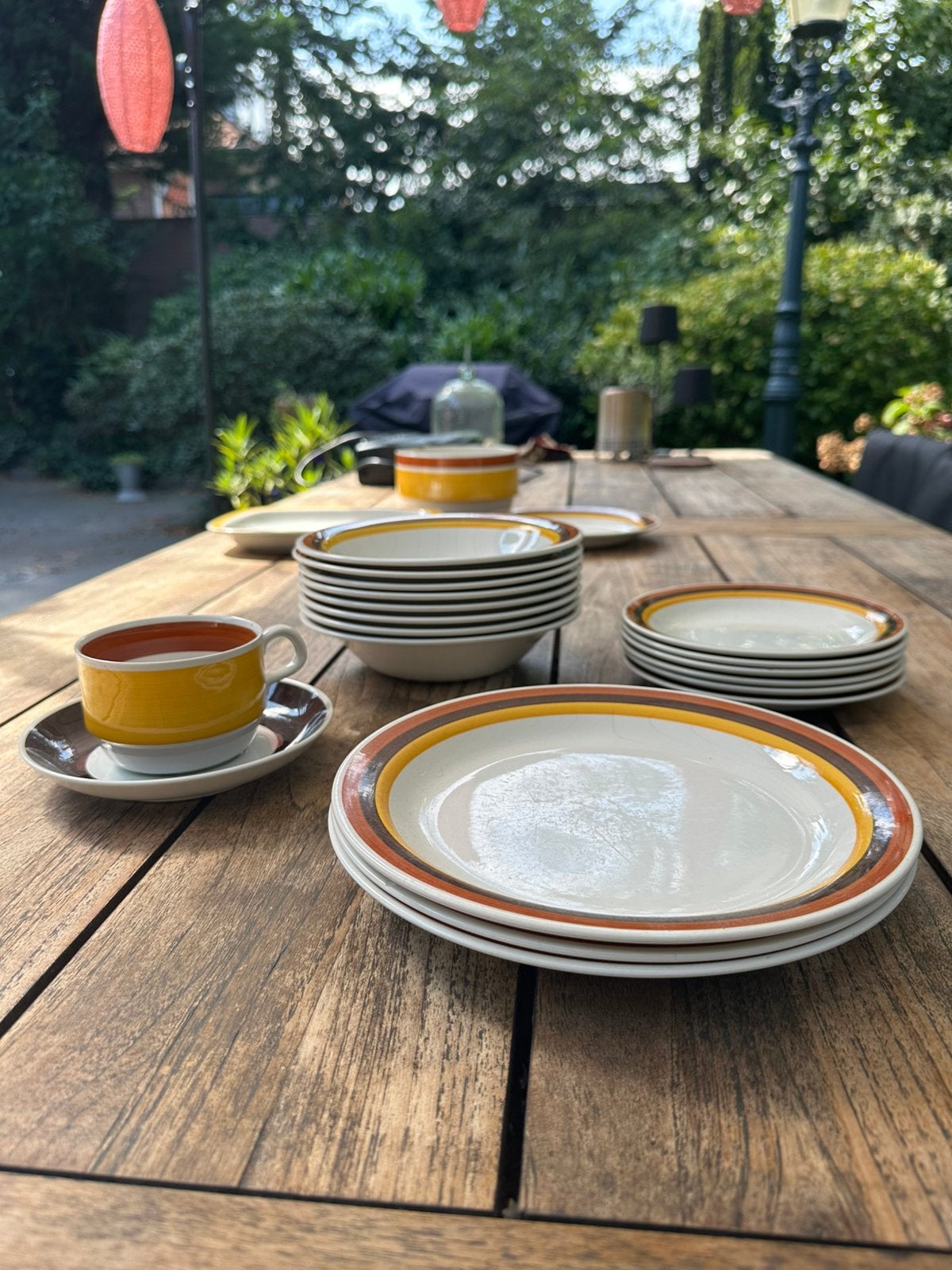 Retro servies, Rörstrand, jaren 70, Verzamelen, Retro, Ophalen of Verzenden, Huis en Inrichting