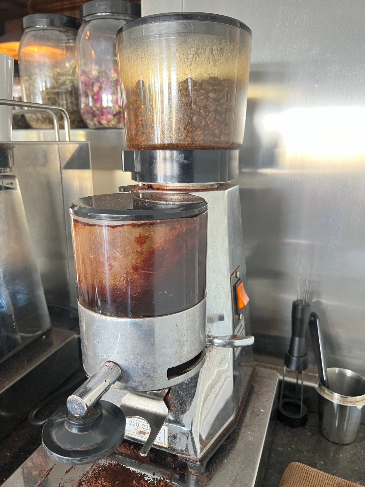 ECM Koffiemolen - Professionele Bonenmaler, Witgoed en Apparatuur, Koffiezetapparaten, Ophalen, Gebruikt, Overige modellen, 10 kopjes of meer