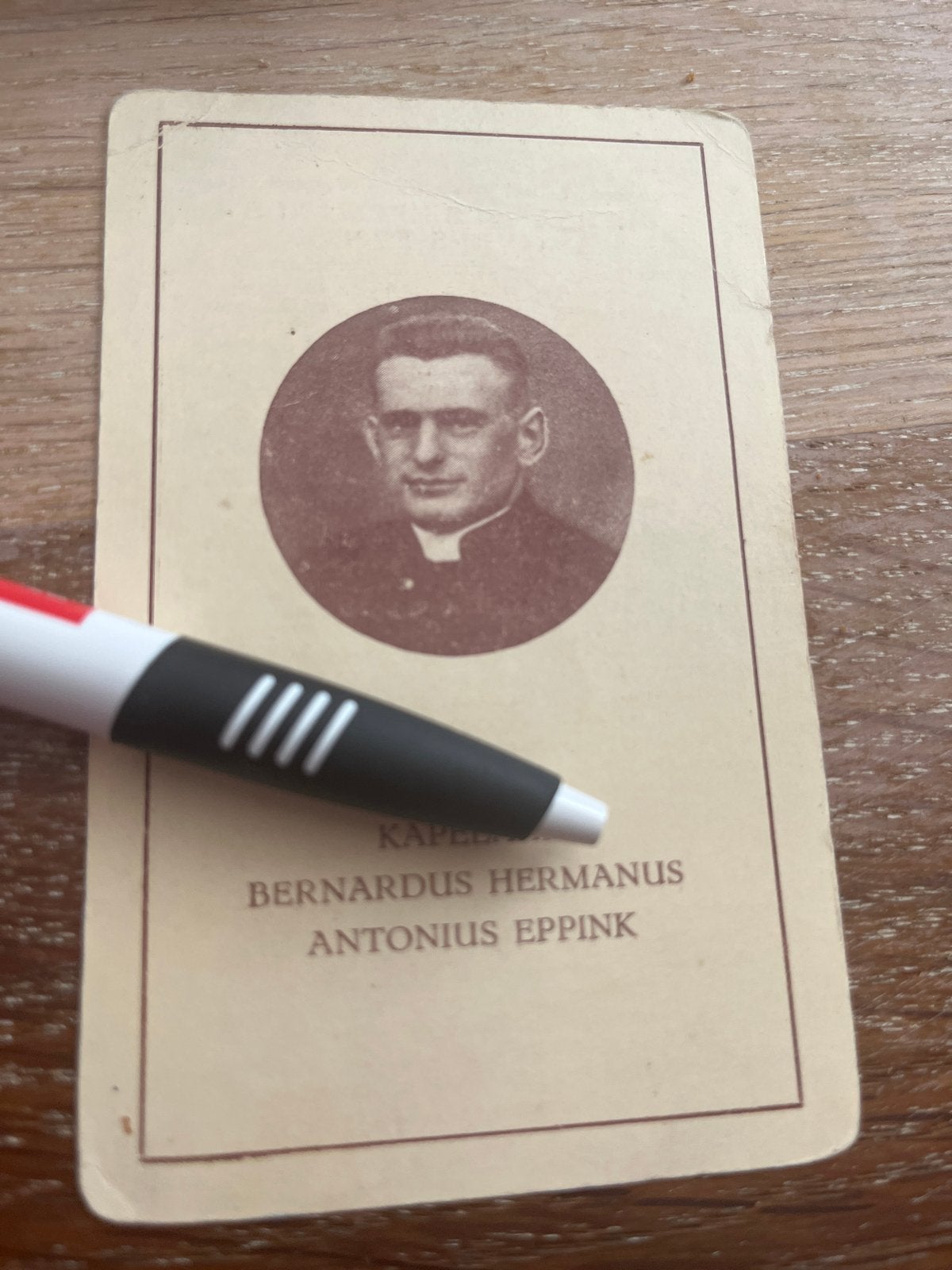 Epping Bernardus Denekamp 1932 Dekkerswald Bussum priester, Verzamelen, Ophalen of Verzenden, Bidprentje
