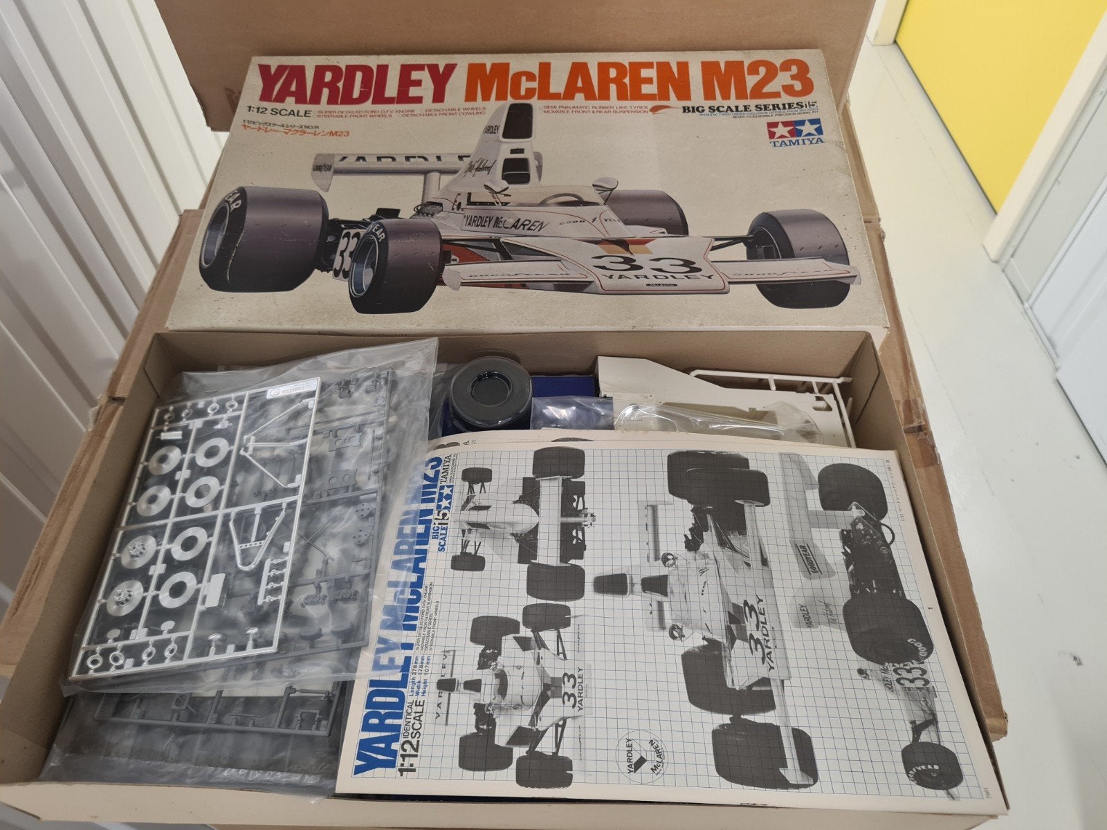 Tamiya Yardley McLaren big scale, nieuw, Auto, Groter dan 1:32, Nieuw, Ophalen of Verzenden