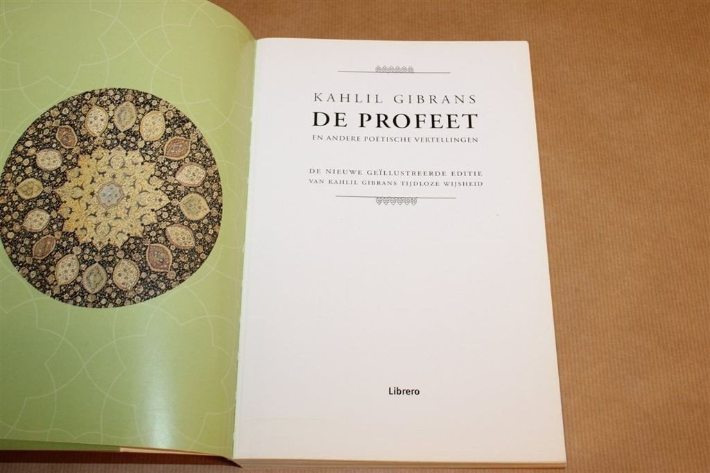 De Profeet — Kahlil Gibran, Nieuwe Geïllustreerde Editie, Ophalen of Verzenden, Gelezen, Overige onderwerpen, Achtergrond en Informatie