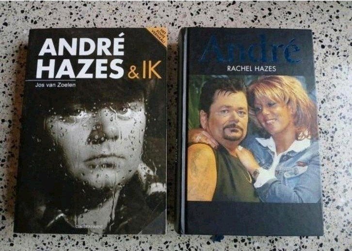 Boeken André Hazes & Ik en Typisch André VASTE PRIJS zgan, Ophalen of Verzenden, Zo goed als nieuw, Jos van Zoelen, Rachel Hazes