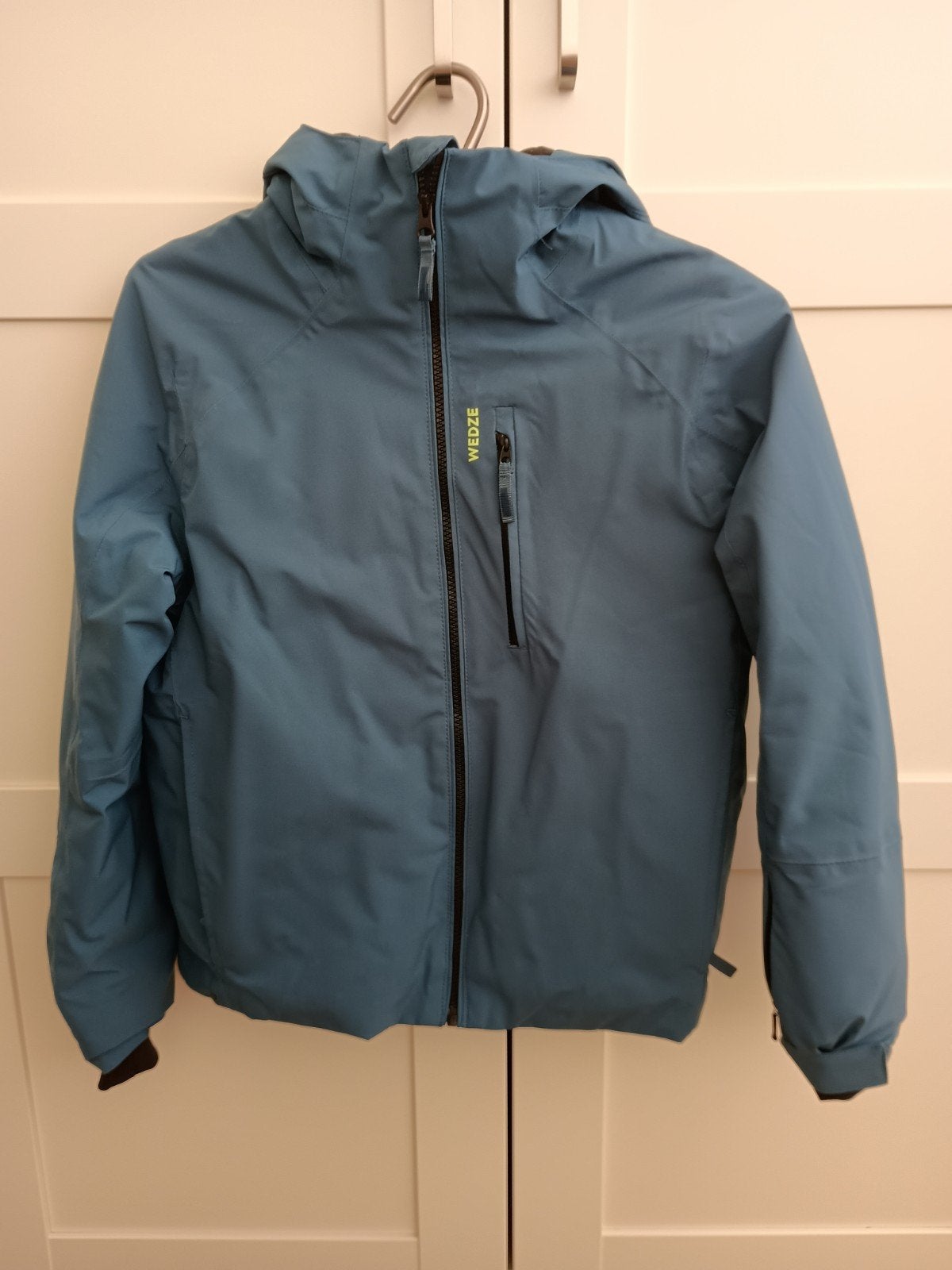 Decathlon Ski Jas Kind met Sneeuwvanger - Maat 146/152, Gebruikt, Jongen of Meisje, Decathlon, Ophalen of Verzenden