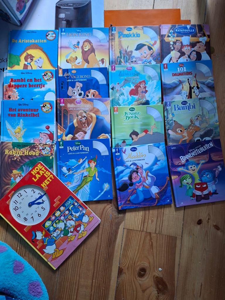 17 disney boeken, Ophalen of Verzenden, Sprookjes