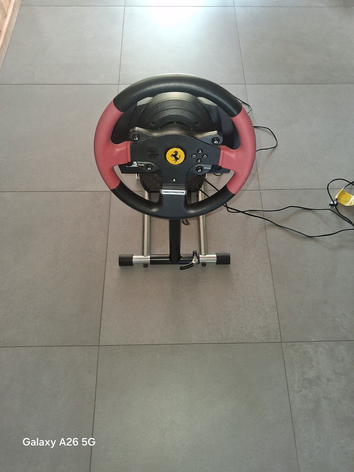 Ferrari racestuur met pedalen en Wheel Stand Pro voor ps4,5, Ophalen, Racestuur, Gebruikt, PlayStation