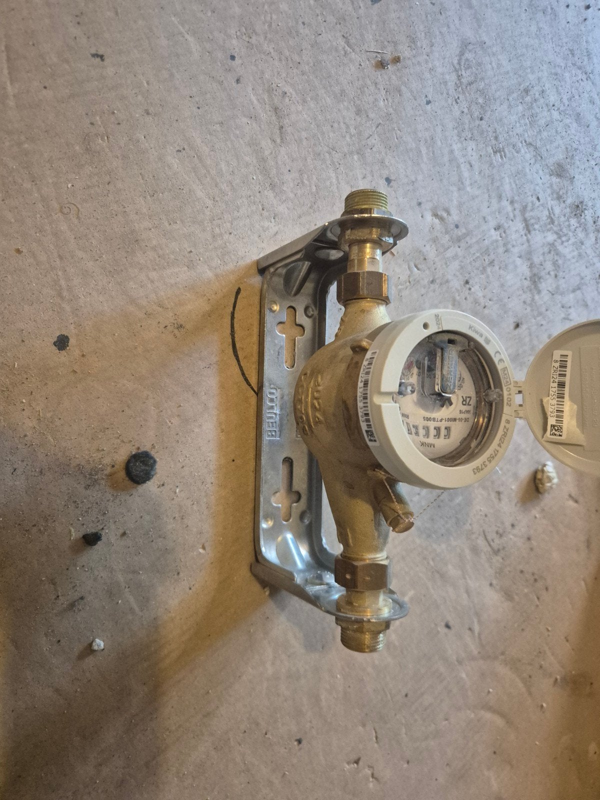 Nieuwe watermeter op stand 0, Doe-het-zelf en Verbouw, Ophalen, Nieuw, Vocht of Vloeistof