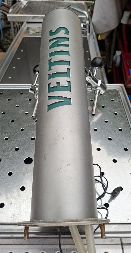 Veltins biertapzuil - Perfect voor de bierliefhebber!, Overige merken, Gebruikt, Verzenden, Onbekend