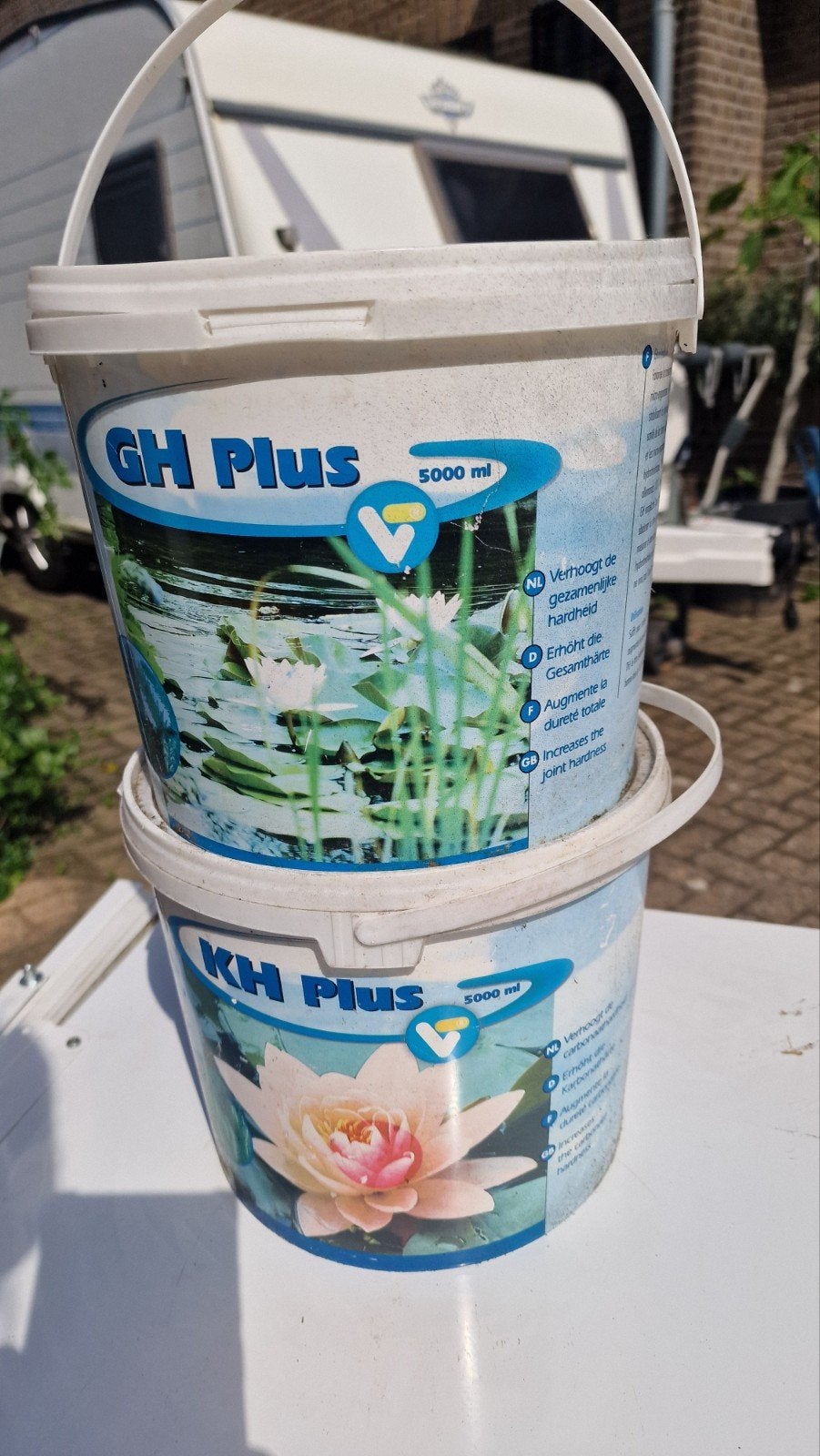 GH Plus en KH Plus voor vijver (5000 ml), Ophalen, Gebruikt